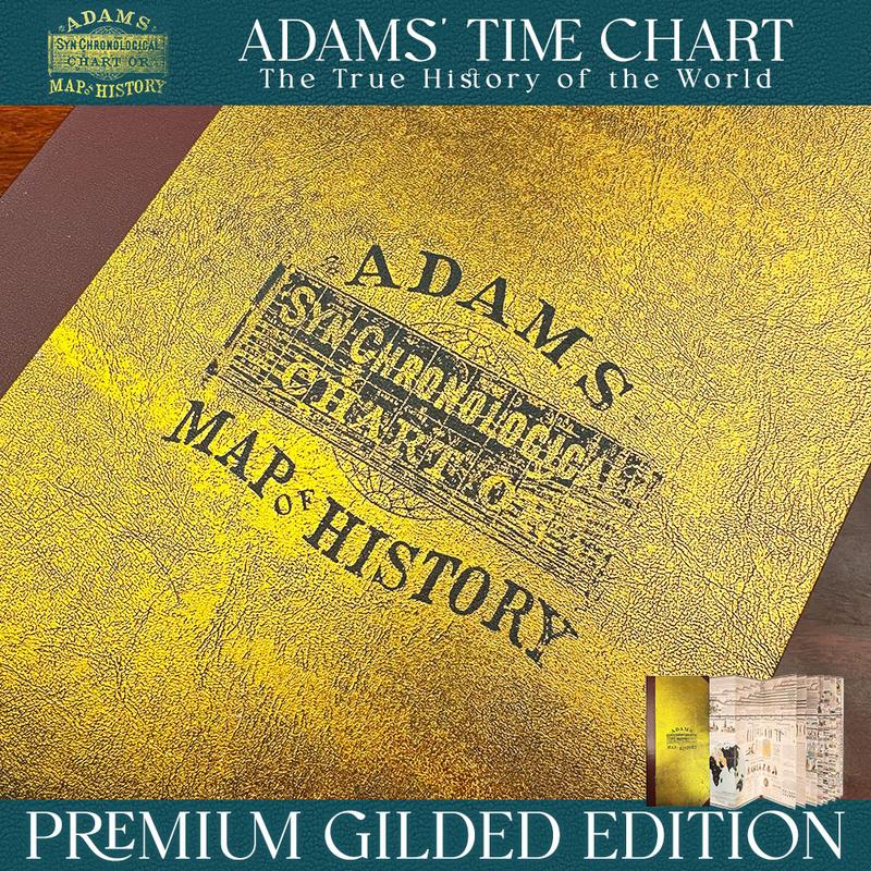 Deluxe Gold Foil Adams Time Chart