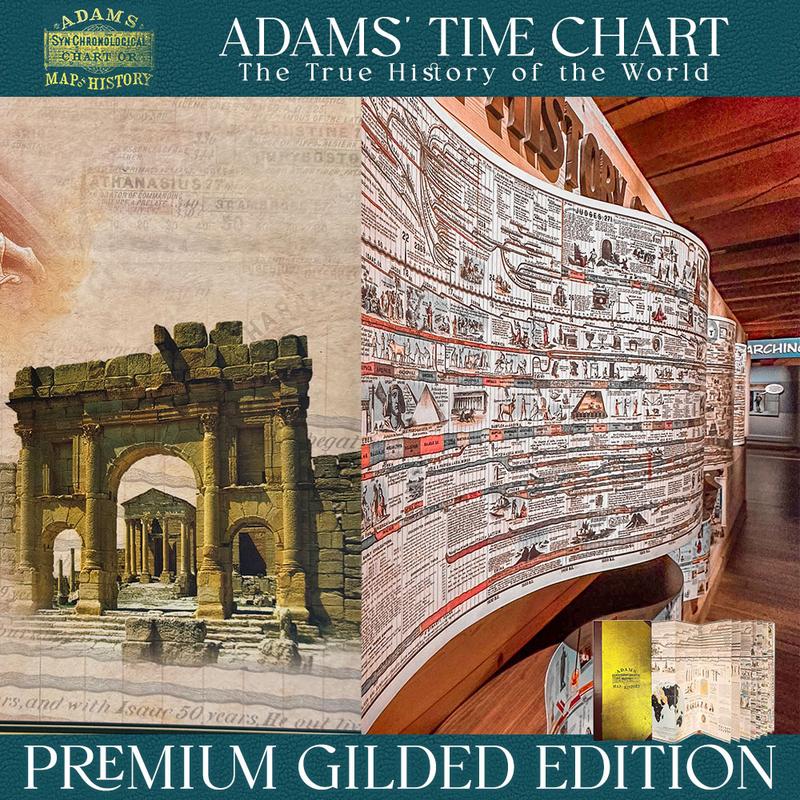 Deluxe Gold Foil Adams Time Chart