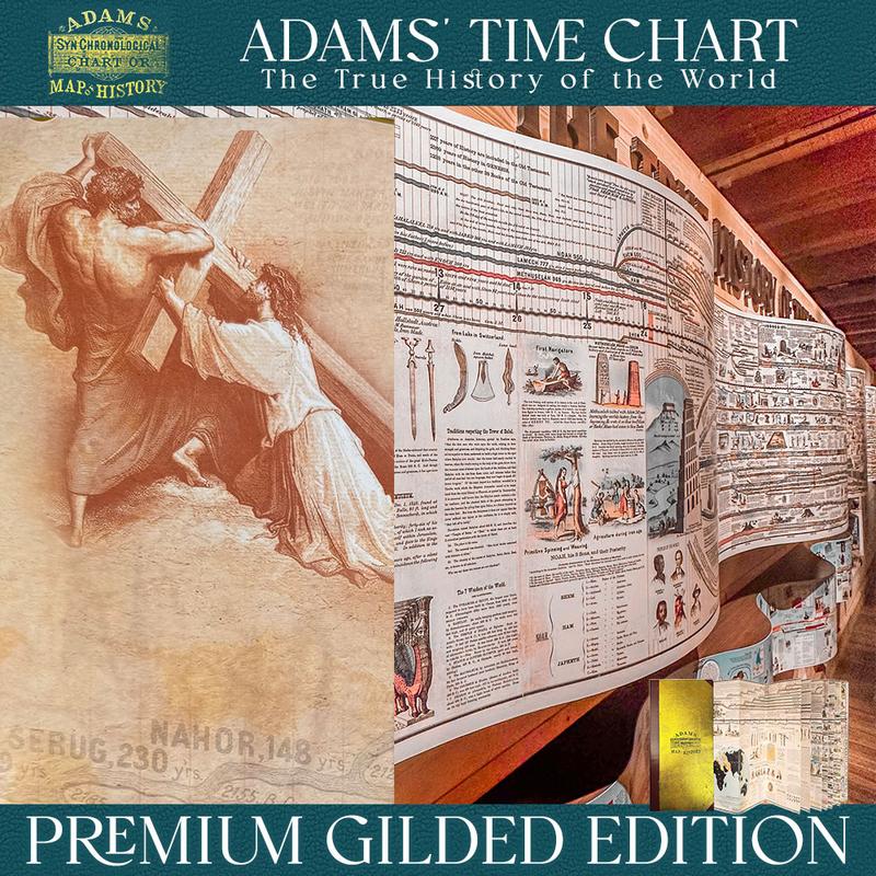 Deluxe Gold Foil Adams Time Chart