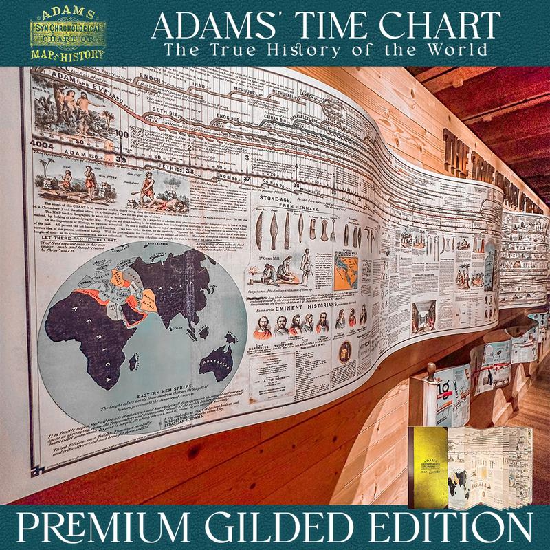 Deluxe Gold Foil Adams Time Chart